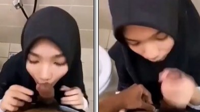 Pulang Nonton Disepong Pacar Ditoilet
